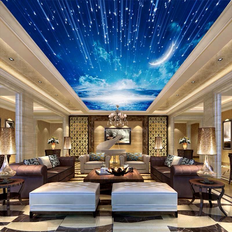 Çeşme asma tavan ustası – 3d gergi örneği